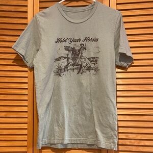 Graphic Print Sage Green T-Shirt